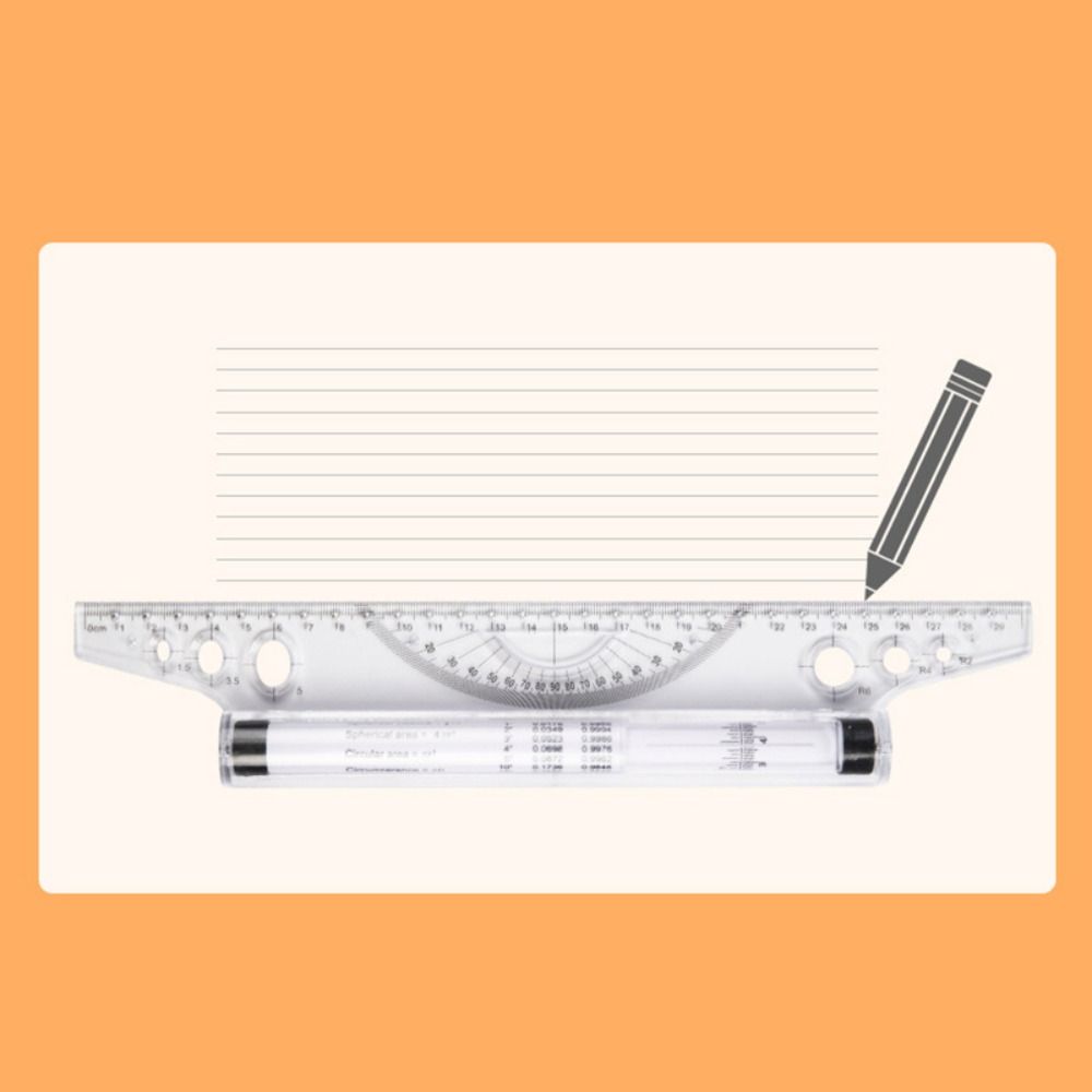 Professional Plastic Parallel  – обзор и цена Ruler Set Transparent