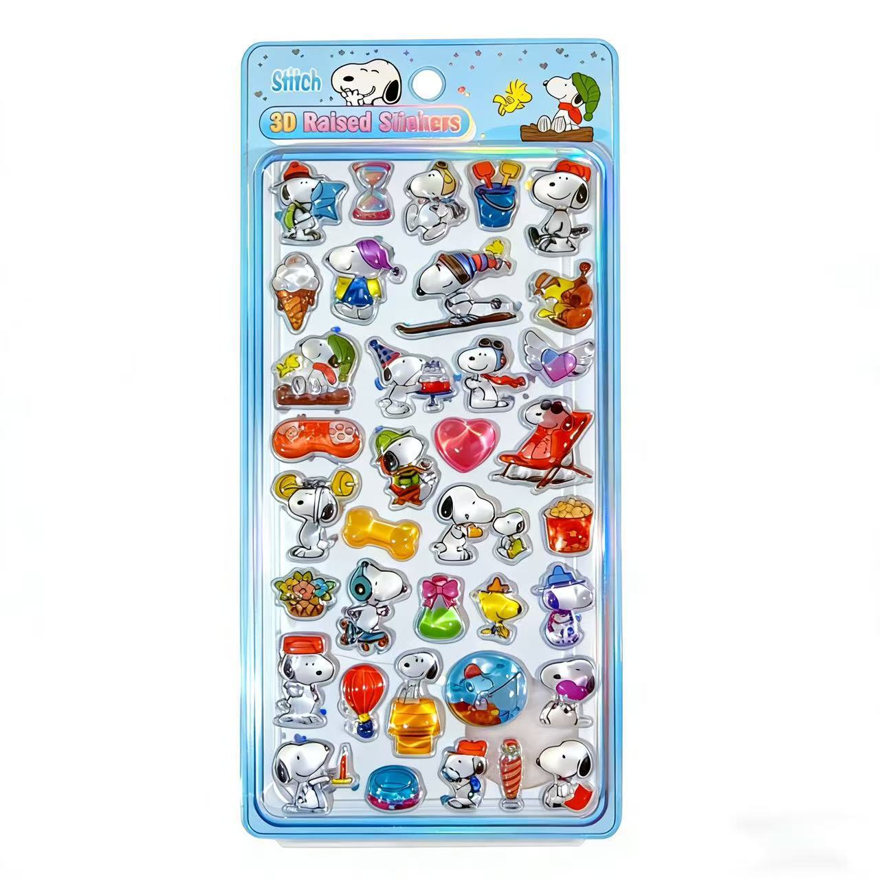 1/6pcs New Snoopy 3D Relief St – обзор и цена Stationery Office